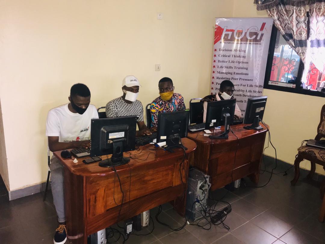 enhancing digital skills among internally displaced youths in yaounde from the north west and south west regions of cameroon
